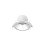 Noxion LED Downlight Apollo 9W 1100lm 60D - 840 Kald Hvit | 145mm - Utskjæring 120mm - UGR <19