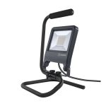 Ledvance LED flomlys Byggelampe S-Stand 50W 4500lm 120D - 840 kald hvit | IP65 - symmetrisk