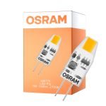 Osram LED Pin Micro Capsule G4 1W 100lm - 827 ekstra varm hvit | erstatter 10W