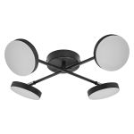 Ledvance LED Decor Spot Moon Stål Svart 21W 1120lm - 830 Varm Hvit | Skrittet