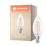 Ledvance Classic LED E14 Mignon Filament Klar 3.8W 806lm - 827 Ekstra Varm Hvit | Erstatter 60W
