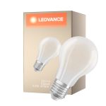 Ledvance Classic LED E27 Pære Filament Matt 2.2W 470lm - 827 Ekstra Varm Hvit | Dimbar Erstatter 40W