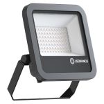 Ledvance LED Flomlys Area Gen 2 Svart 50W 6500lm - 830 Varm Hvit | IP66 - Asymmetrisk