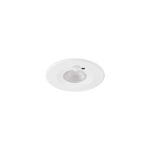 Sylvania LED Spot Start HO PIR Aluminium Hvit 10W 1050lm 50D - 827-830-840 CCT | Utskjæring 68mm - IP65 - Sensor