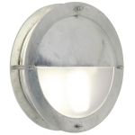 Nordlux Malte Veggbelysning Galvanisert Stål Grå Kystområde | 240mm - IP54 - Egnet for E27