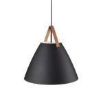 DFTP by Nordlux Pendel Lampe Strap 48 Svart - Metall | E27 Max 40W