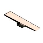 Nordlux Tinia 60 Veggbelysning Metall Svart - 24W 1800lm - 930-940 CCT | IP44 - Beste Fargegjengivelse - 3-Trinn Dimbar