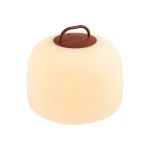 Nordlux Bordlampe Kettle To-Go Portable Batteri Rød 6.8W 450lm - 827 Ekstra Varm Hvit | 3-Trinn Dimbar 
