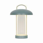 Nordlux Bordlampe Mirano Metall og Glass Grønn 3W 150lm - 830 Varm Hvit | 3-Trinn Dimbar