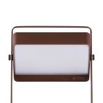 Nordlux Saulio Bordlampe Brun 3.5W 200lm 830 Varm Hvit | IP44 - med Dimmebryter - Batteri - Solar