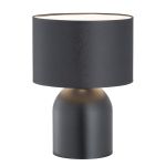 Emibig Bordlampe Aspen Stål Svart | Egnet for 1x E27 - Max 15W