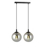 Emibig Pendel Lampe Cosmo Stål Svart | Egnet for 2x E14 - Max 10W
