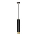 Emibig Pendel Lampe Kibo Stål Svart | Egnet for 1x GU10 - Max 10W