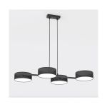 Emibig Pendel Lampe Drumz Stål Svart | Egnet for 4x E14 - Max 10W