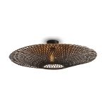 Good&Mojo Taklampe Kalimantan Bambus Svart L | Egnet for 1x E27 