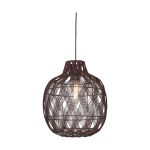 Good&Mojo Pendel Lampe Mendoza Bambus Burgundy L | Egnet for 1x E27 