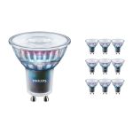 Fordelspakning 10x Philips MASTER LED Spot ExpertColor GU10 PAR16 3.9W 265lm 36D - 927 ekstra varm hvit | beste fargegjengivelse - dimbar - erstatter 35W
