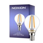Noxion Lucent Lustre LED E14 Ball filament klar 2.5W 250lm – dimbar - erstatter 25W
