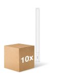 Fordelspakning 10x Philips Corepro PL-L LED 24W 3400lm - 840 Kald Hvit | 4-Stift - Erstatter 55W