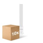Fordelspakning 10x Noxion Lucent PL-S LED  6W - 827 Ekstra Varm Hvit | 4-Stift - Erstatter 11W