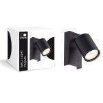 D'Lite Veggbelysning Prisma Metall Svart | IP20 - Egnet for 1x GU10