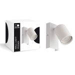 D'Lite Veggbelysning Prisma Metall Hvit | IP20 - Egnet for 1x GU10