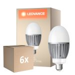 Fordelspakning 6x Ledvance LED Pære HQL LED P E27 29W 3600lm - 827 ekstra varm hvit | erstatter 80W