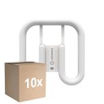 Fordelspakning 10x Ledvance DULUX-SQ LED 7W - 835 Varm Hvit | 2-Stift - Erstatter 16W