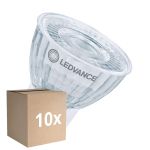 Fordelspakning 10x Ledvance LED MR11 Gu4 Reflektor 1.8W 184lm 36D - 827 Ekstra Varm Hvit | Erstatter 20W