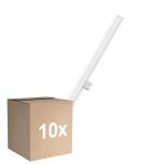 Fordelspakning 10x Osram LEDinestra HD Lighting S14d 4.7W 470lm - 927 Ekstra Varm Hvit | Beste Fargegjengivelse - Dimbar - Erstatter 40W