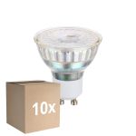 Fordelspakning 10x Eglo LED Spot GU10 PAR16 2.5W 450lm 38D - 830 Varm Hvit | Erstatter 64W