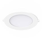Noxion LED Downlight Slim V2.0 TRIAC Dimbar 24W 2400lm 830 Varm Hvit |225mm - Utskjæring 200mm - IP44
