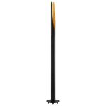 Eglo Gulvlampe Barbotto Stål Svart, Gull 4.5W 345lm - 830 Varm Hvit | Egnet for GU10