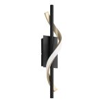 Eglo Veggbelysning Conaprato Stål Brushed Messing, Svart 8.8W 1050lm - 827-840-865 CCT | Dimbar
