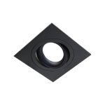 Noxion Innfelt Spot Boxi MR16 Vippbar svart | Utskjæring 80mm - GU10 sokkel