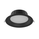 Noxion LED Downlight Hera Medium Innfelt Svart 15W 1500lm 80D - 827-830-840 CCT | 176mm - Utskjæring 150mm