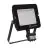 Ledvance LED flomlys Kompakt svart 50W 5000lm 100D - 840 kald hvit | IP65 - symmetrisk - Bevegelses- og lyssensor