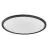 Ledvance LED Vegg - Taklampe Orbis Ultra Slim Click Svart 22W 1740lm - 830 Varm Hvit | 400mm - IP20
