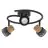 Ledvance LED Decor Spot Cork Stål Spiral Svart 10W 690lm - 827 Ekstra Varm Hvit | Dimbar