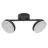 Ledvance LED Decor Spot Moon Stål Svart 10W 560lm - 830 Varm Hvit