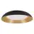 Ledvance Led-Taklampe Orbis Alva Svart og Tre 36W 1600lm - 830 Varm Hvit | Berøringsdimmbar