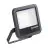 Ledvance LED Flomlys Aluminium Svart 69W 9150lm 100D - 830 Varm Hvit | IP66 - Symmetrisk