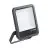 Ledvance LED Flomlys Aluminium Svart 100W 15000lm 100D - 840 Kald Hvit | IP66 - Lyssensor - Symmetrisk