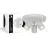 D'Lite Taklampe Trop Hvit | Egnet for 3x GU10 