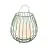 Nordlux Bordlampe Jim To-Go Portable Batteri Metall Grønn 3W 300lm - 827 Ekstra Varm Hvit | 3-Trinn Dimbar 