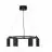 Nordlux Vico Pendel Lampe Aluminium og Metall Svart | 534mm - Egnet for 6x GU10