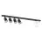 Emibig Taklampe Baster Stål Svart | Egnet for 4x GU10 - Max 8W, 1x E14 - Max 10W