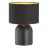Emibig Bordlampe Aspen Stål Svart | Egnet for 1x E27 - Max 15W