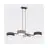 Emibig Pendel Lampe Drumz Stål Svart | Egnet for 4x E14 - Max 10W