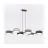 Emibig Pendel Lampe Drumz Stål Svart | Egnet for 6x E14 - Max 10W